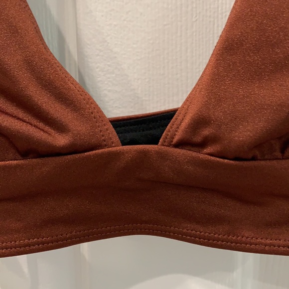 Out From Under modern triangle bikini top - Picture 2 of 6